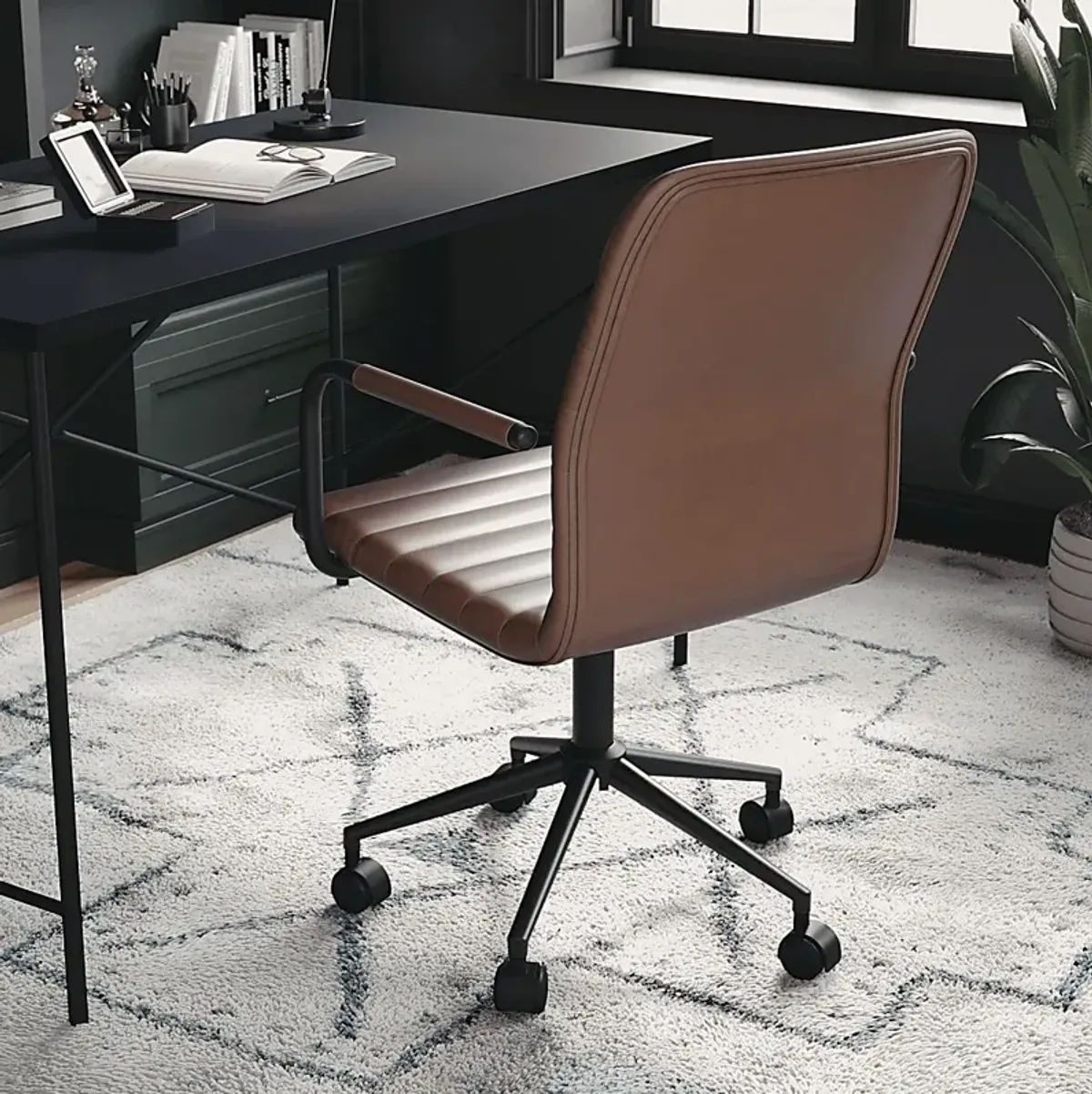 Jalowy Brown Office Chair