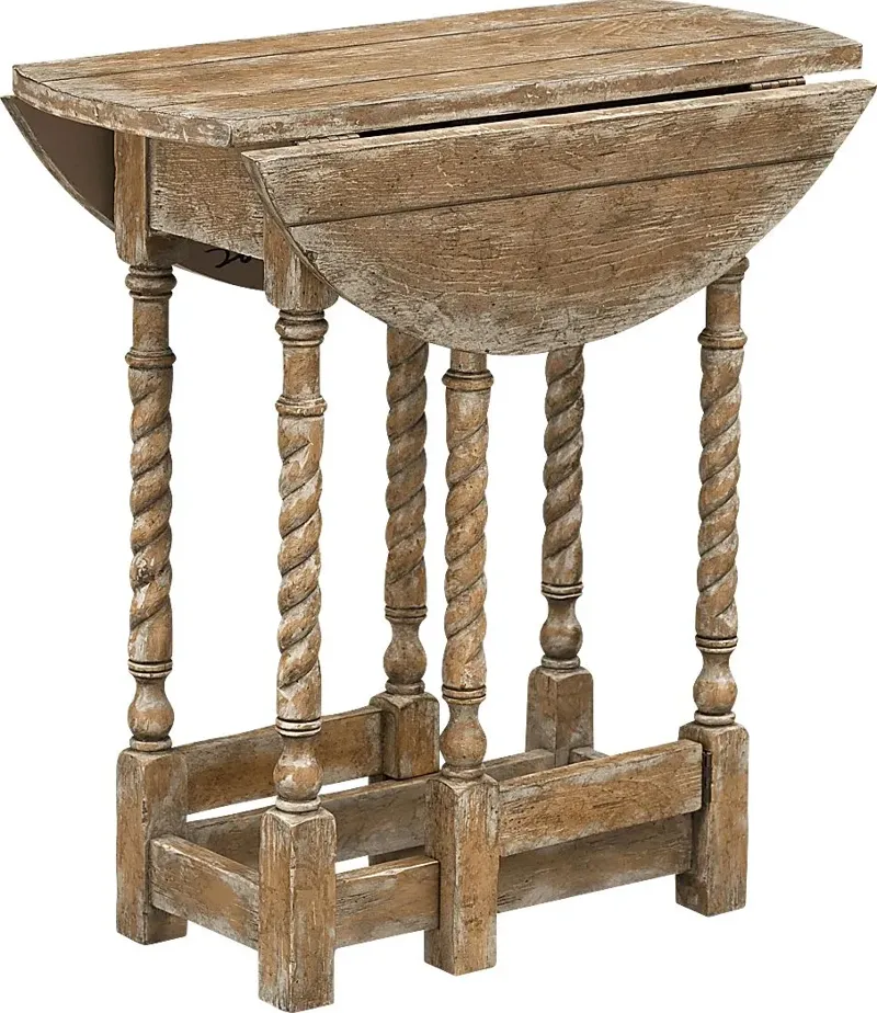 Yandall Brown Accent Table