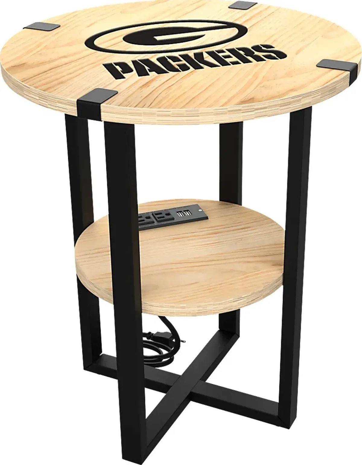 Green Bay Packers Side Table