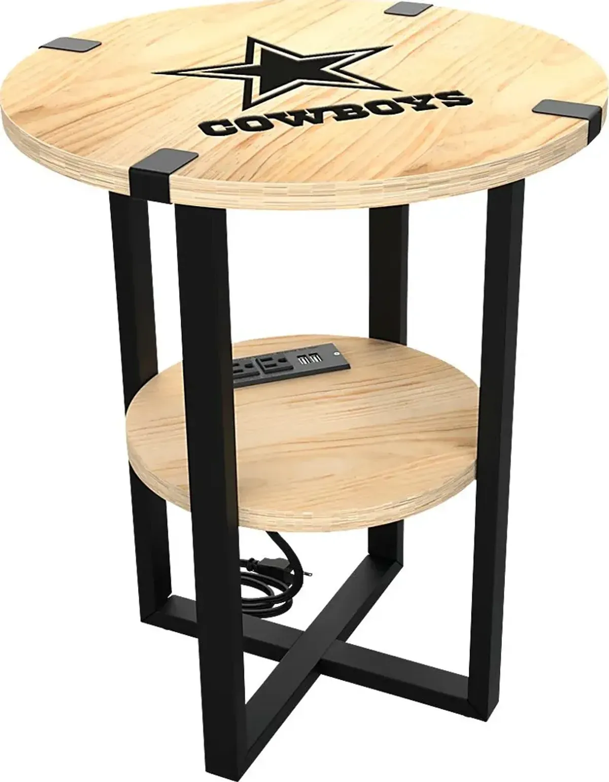 Dallas Cowboys Side Table