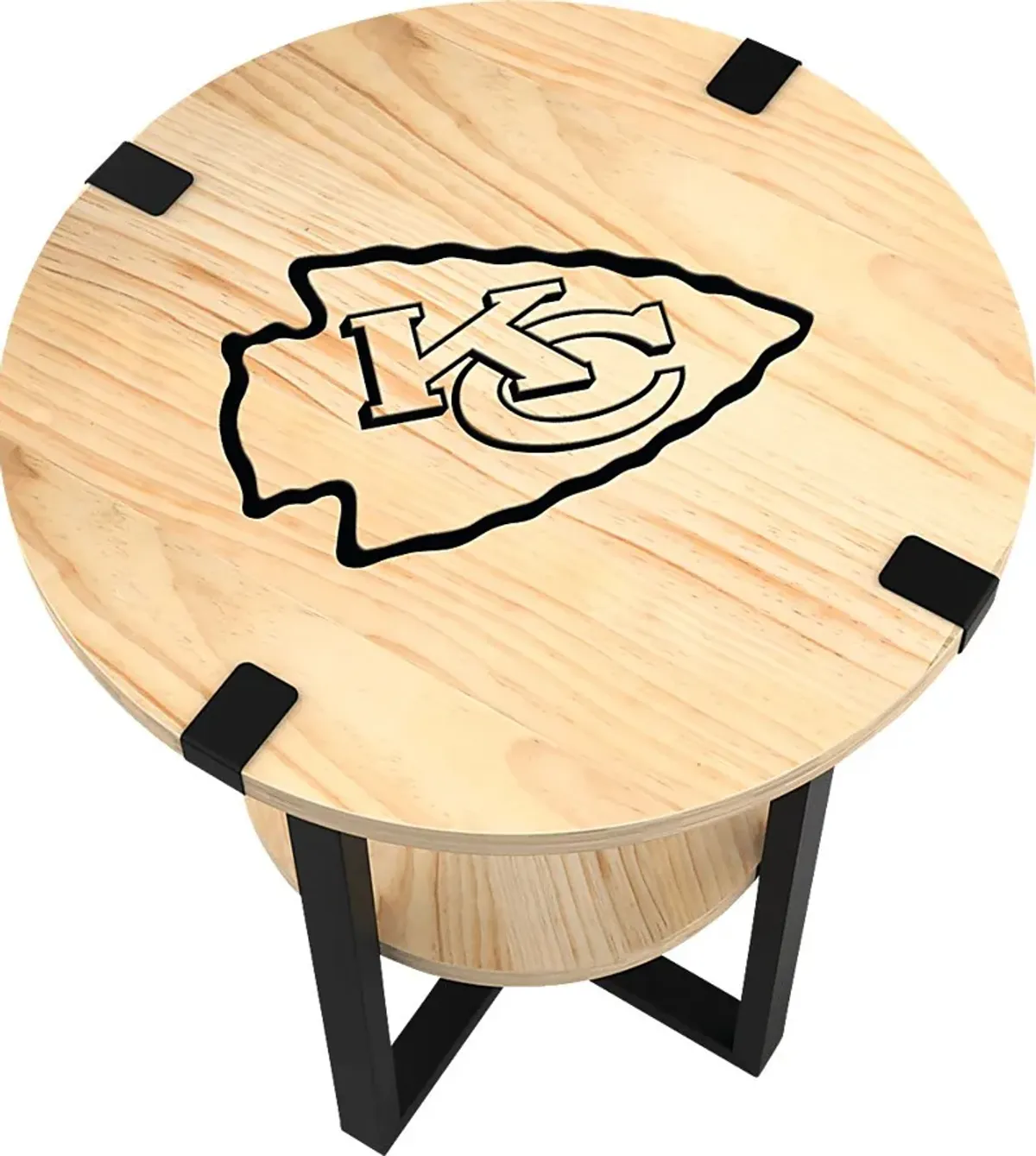 Kansas City Chiefs Side Table