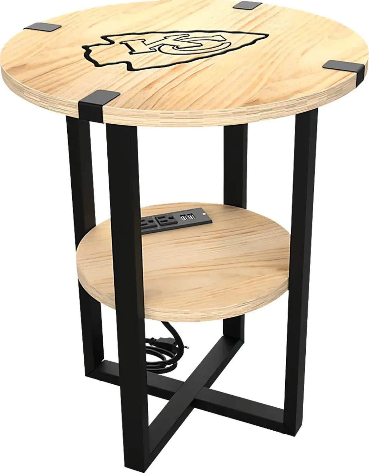 Kansas City Chiefs Side Table