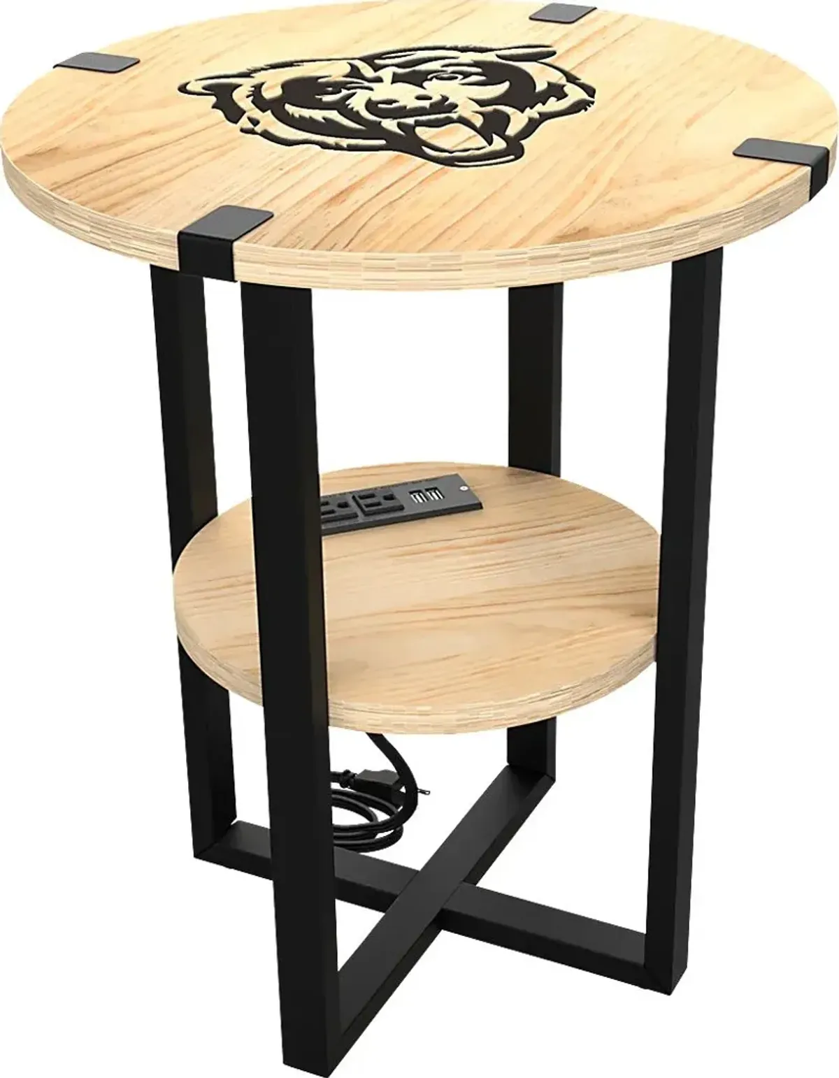 Chicago Bears Side Table