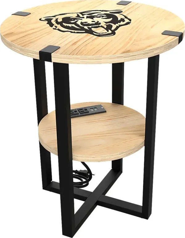 Chicago Bears Side Table