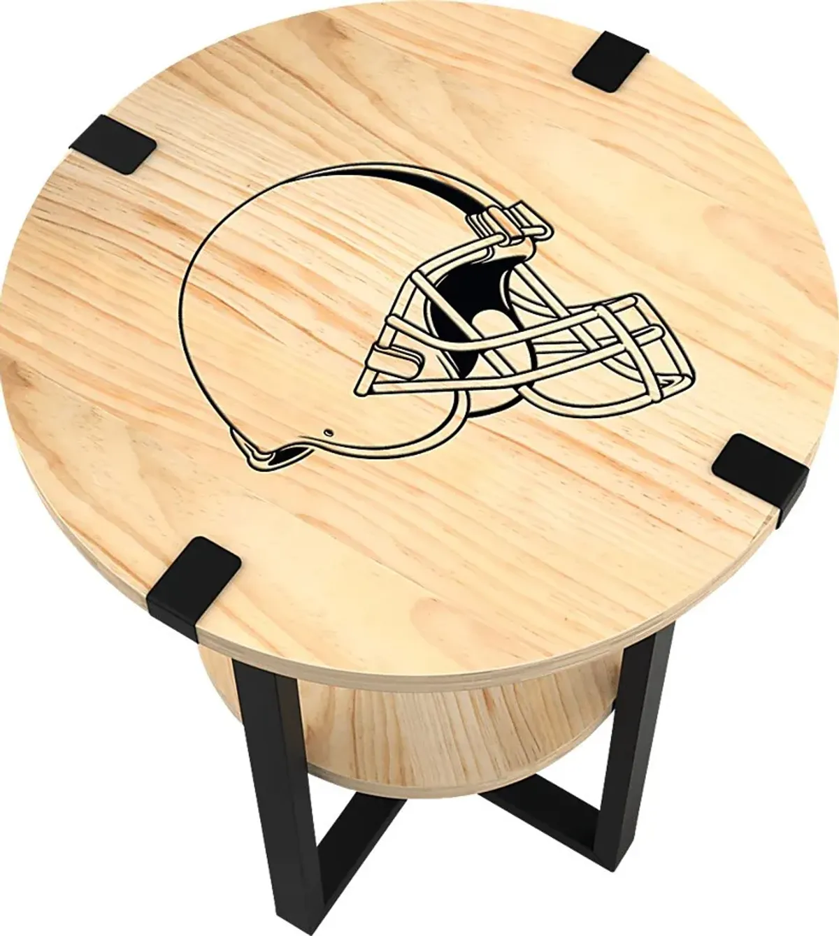 Cleveland Browns Side Table