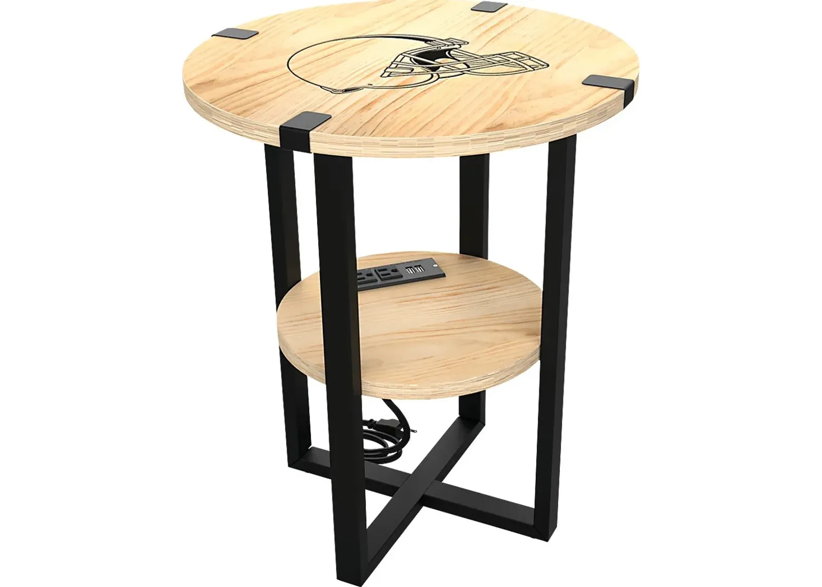 Cleveland Browns Side Table