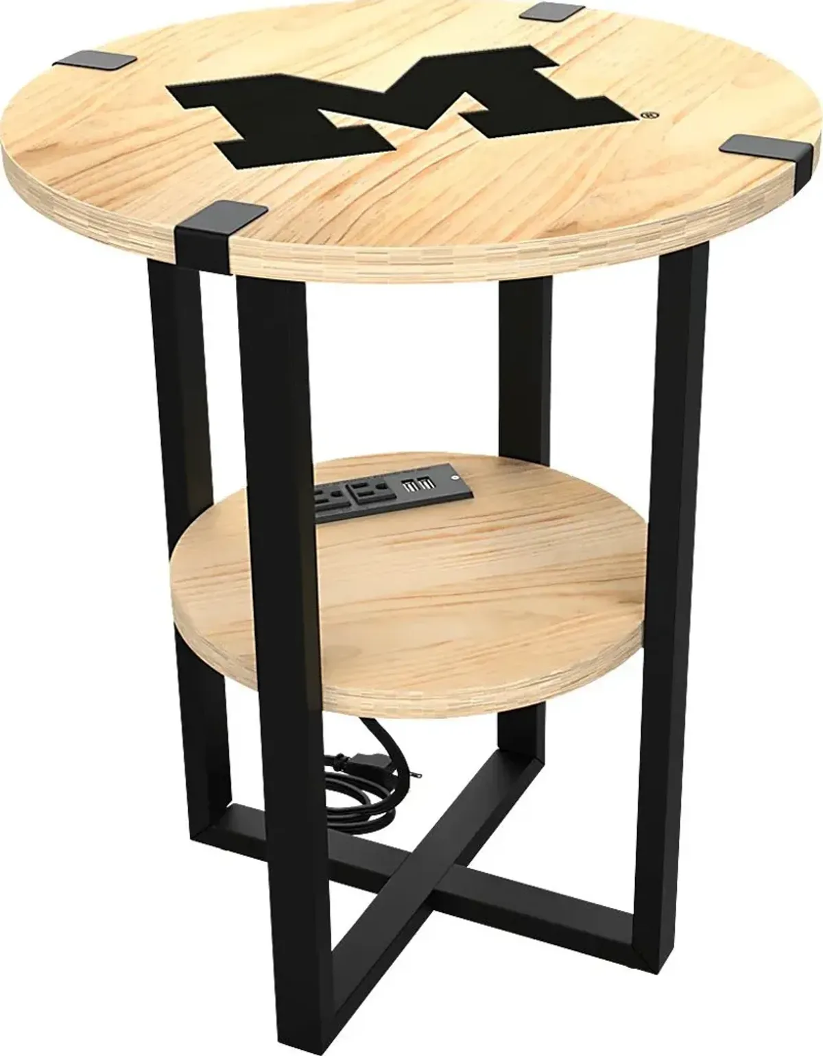 University of Michigan Side Table