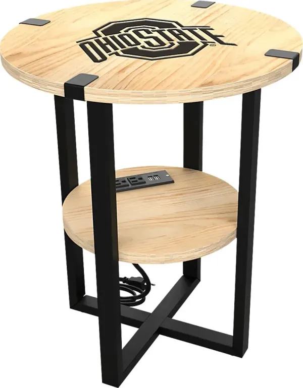 Ohio State Side Table