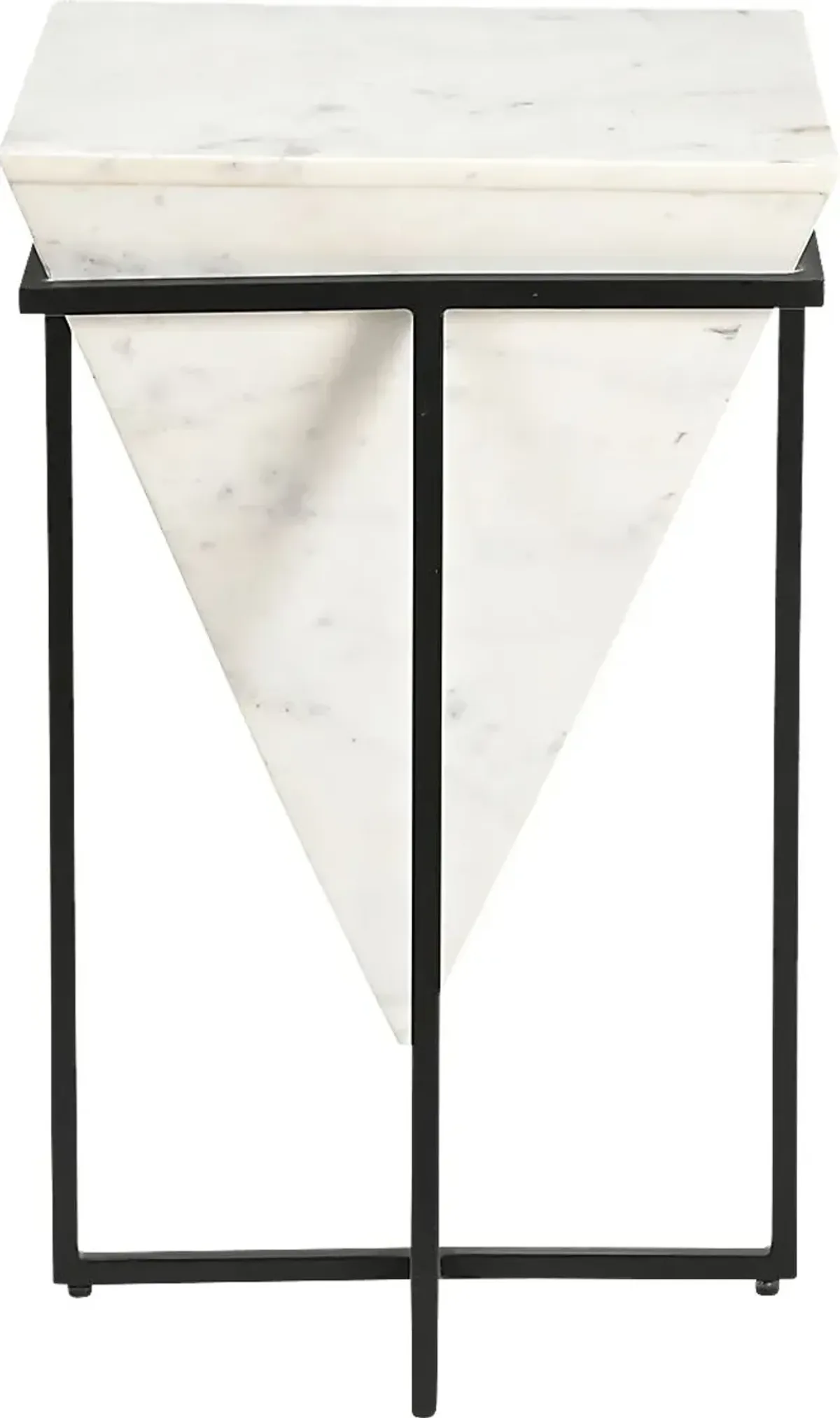 Watchells White Accent Table