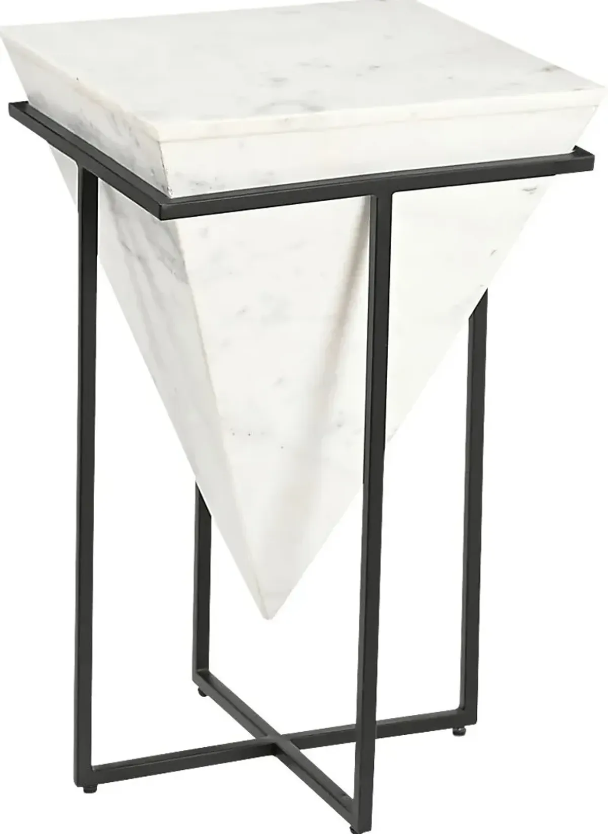 Watchells White Accent Table