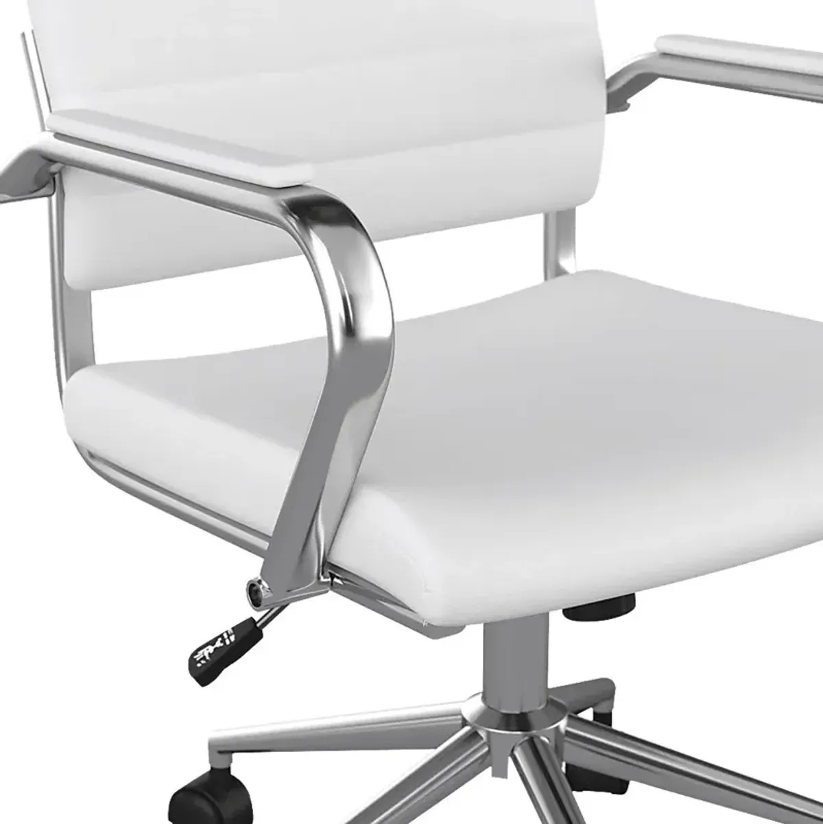 Bedner White Office Chair