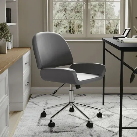 Emshoff Gray Office Chair