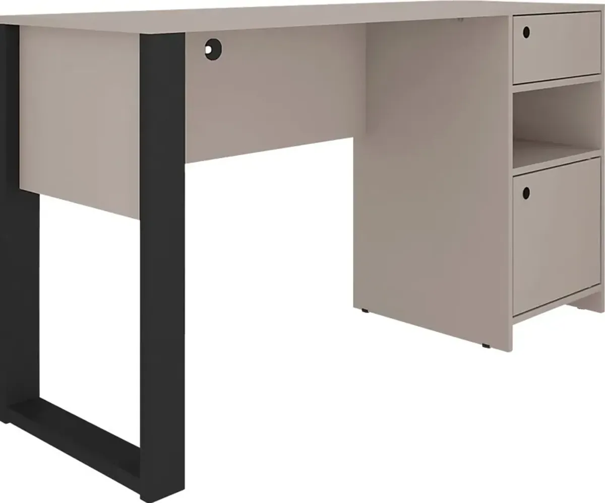 Bomoni Gray Writing Desk