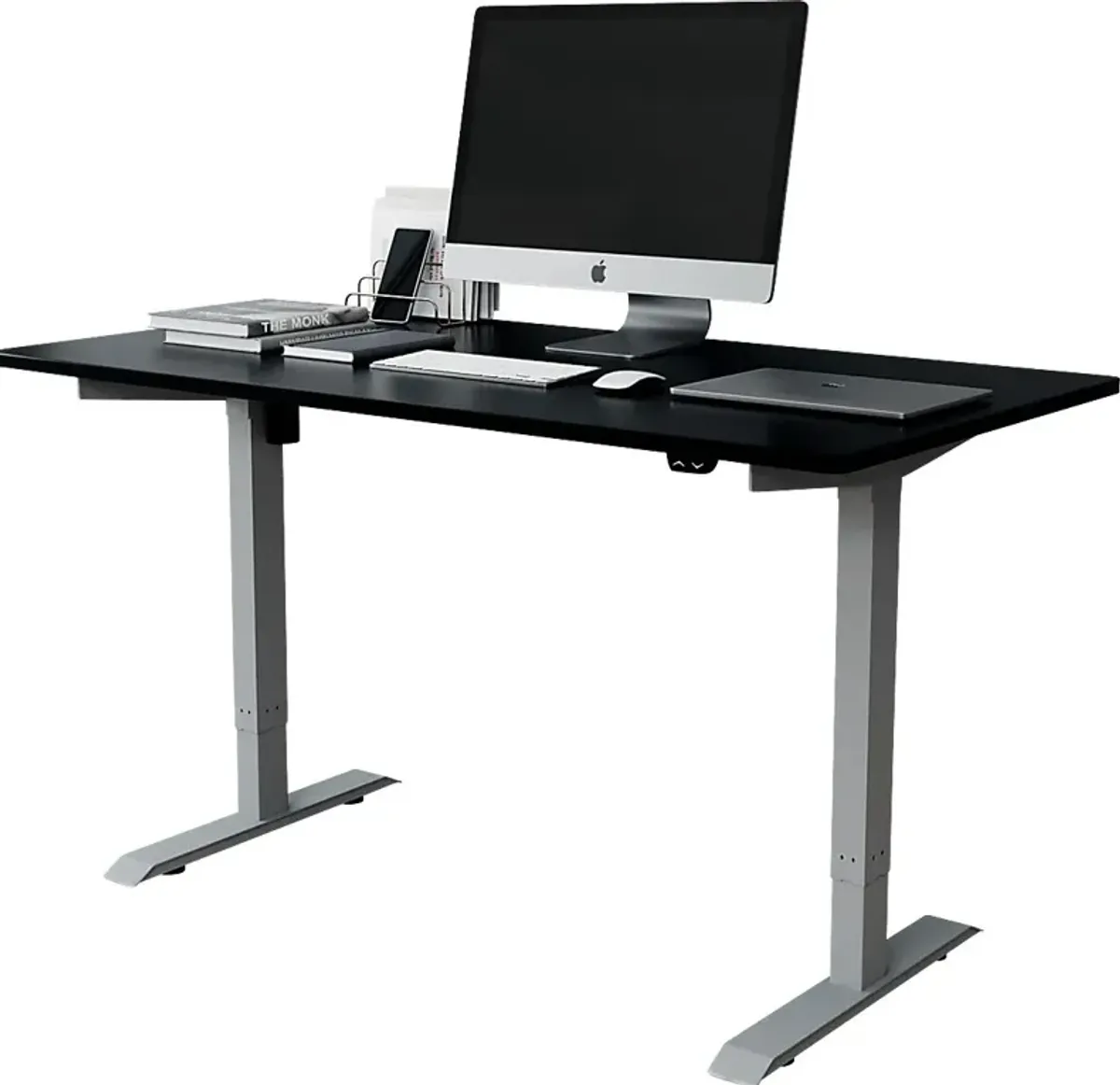 Benwin Black Adjustable Desk