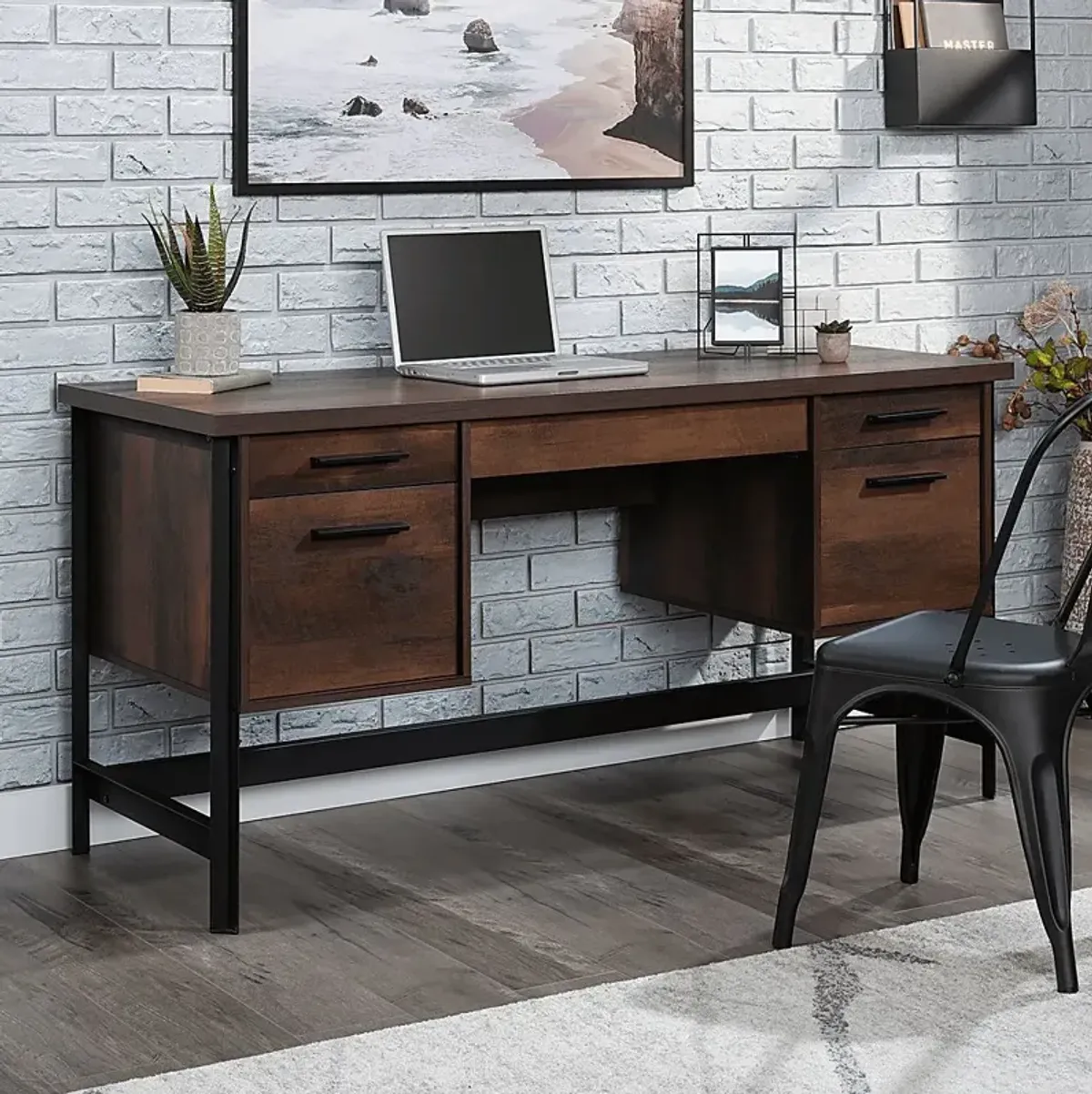 Becado Brown Desk