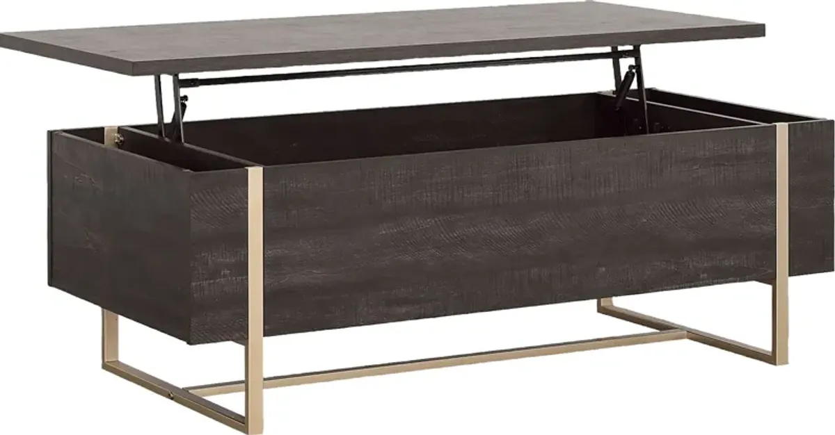 Betanray Dark Brown Cocktail Table