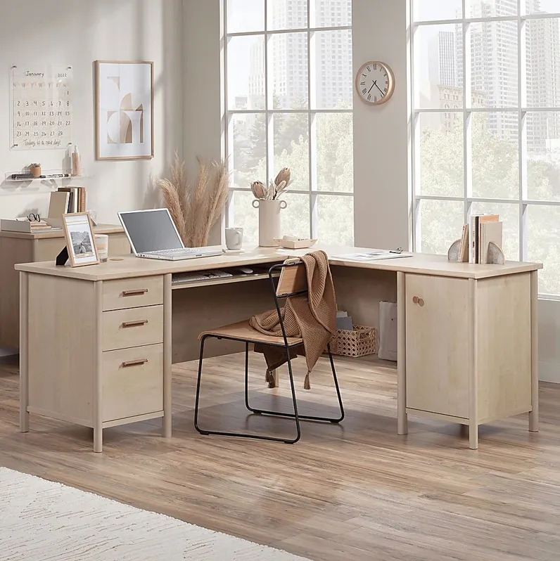 Beaudoin Brown L-Desk