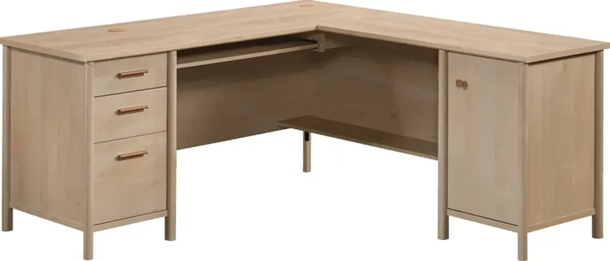 Beaudoin Brown L-Desk