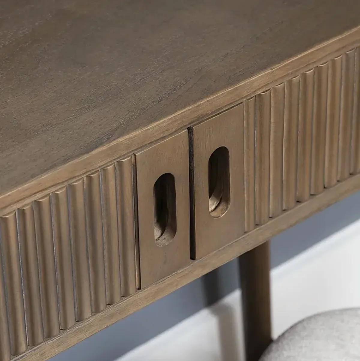 Spandril Brown Desk