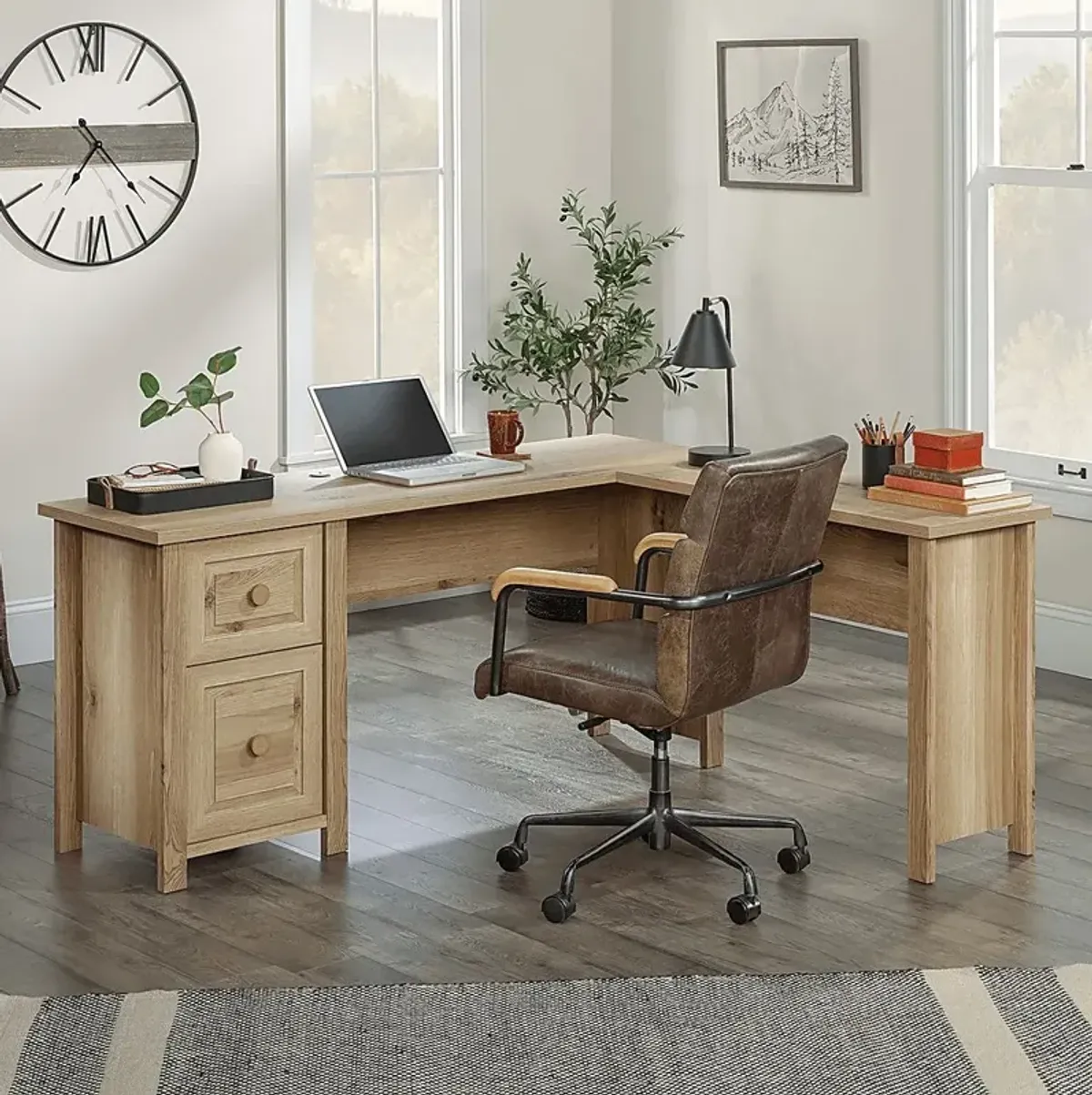 Baederwood Brown Desk