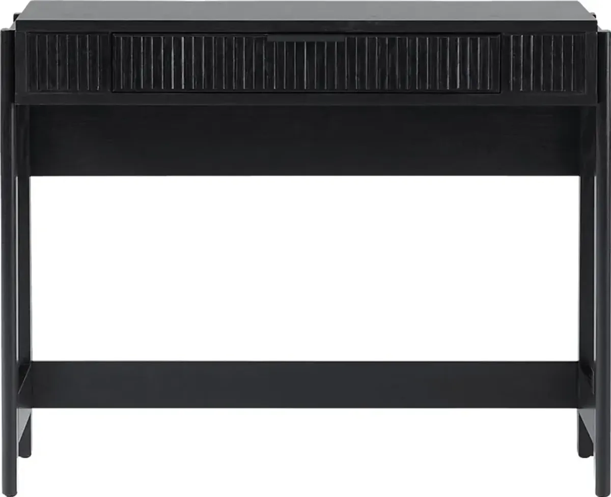 Bedfordshire Black Lift-top Desk