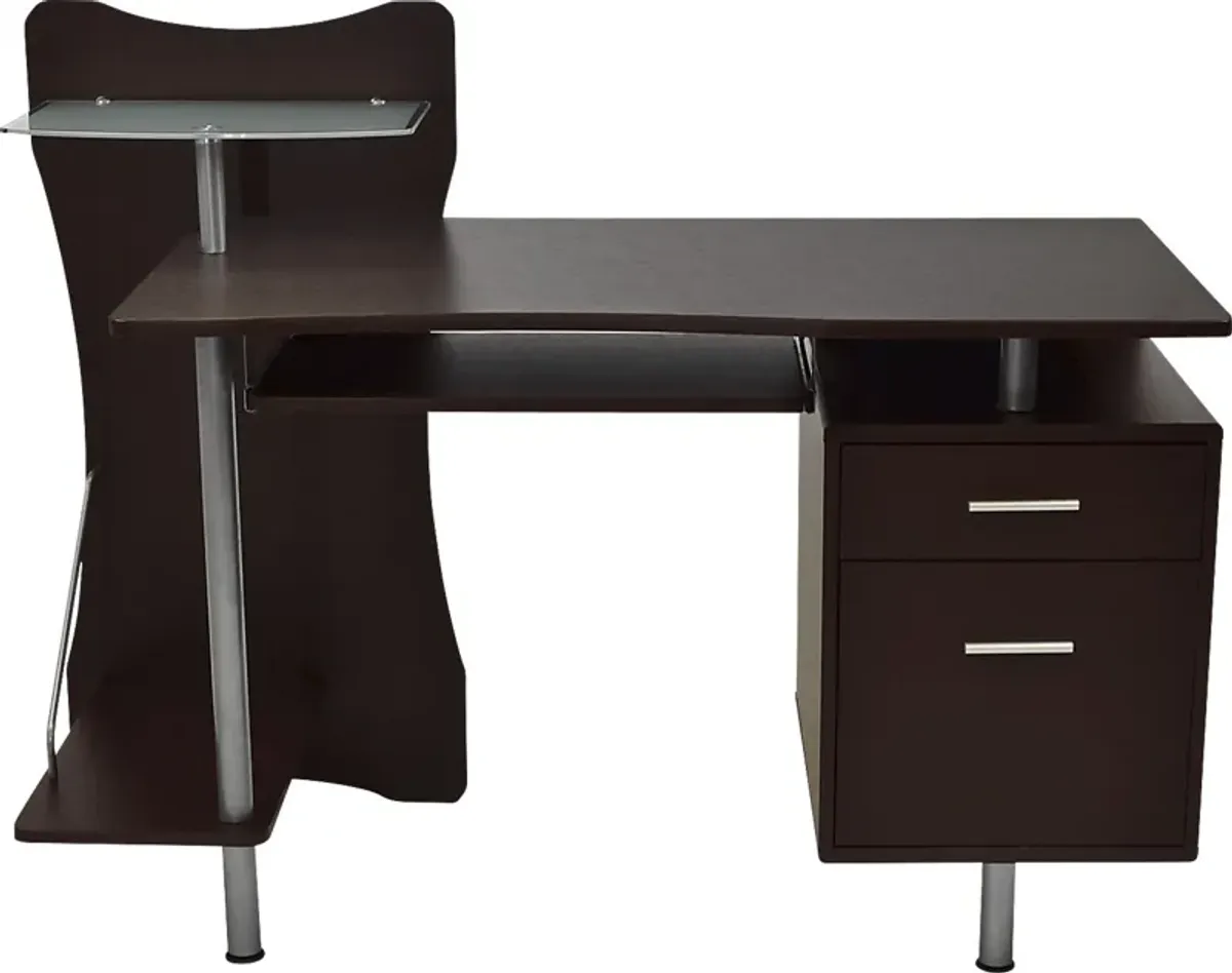 Elshai Brown Desk