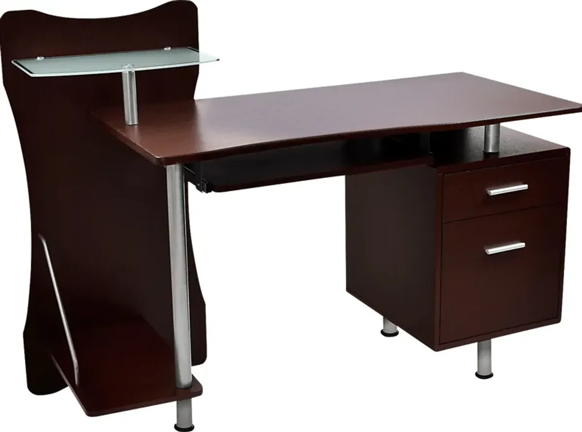 Elshai Brown Desk