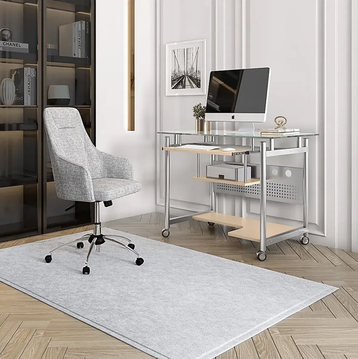 Gevida Silver Desk