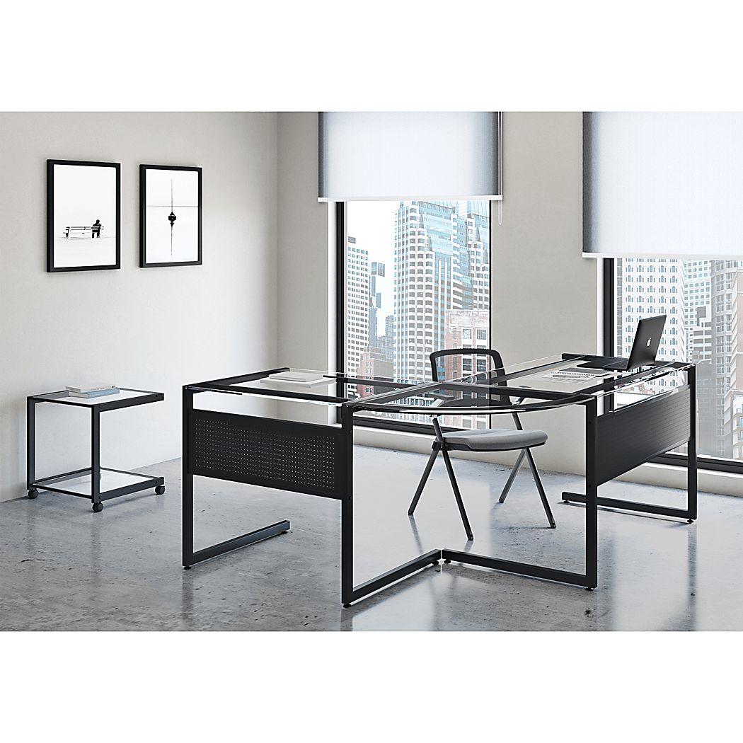 Wencel Black Desk