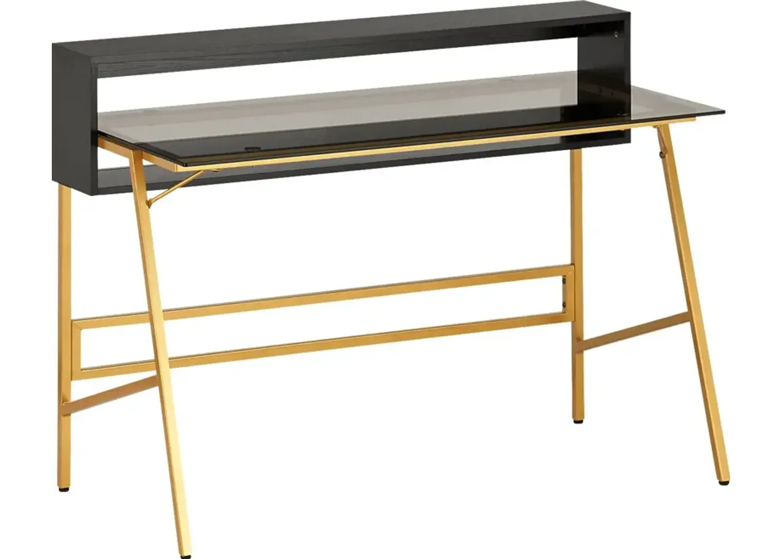 Pacmiota Gold Writing Desk