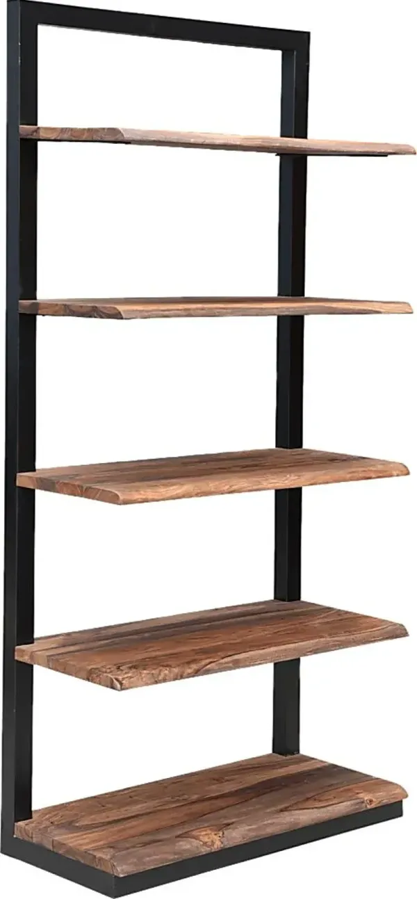 Millvale Brown Bookcase