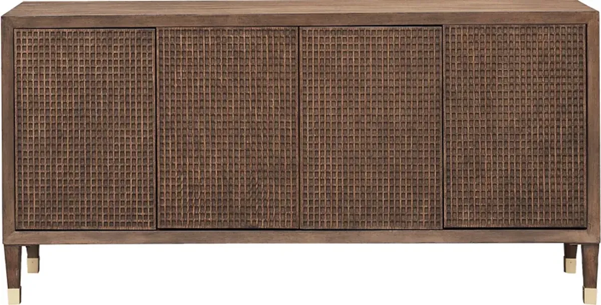 Marlberry Brown Bookcase