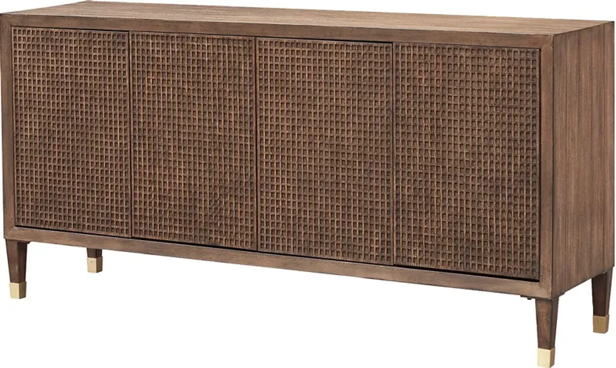 Marlberry Brown Bookcase