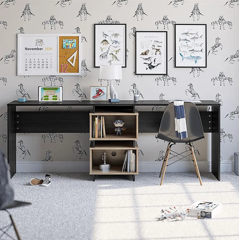 Lonake Black Desk