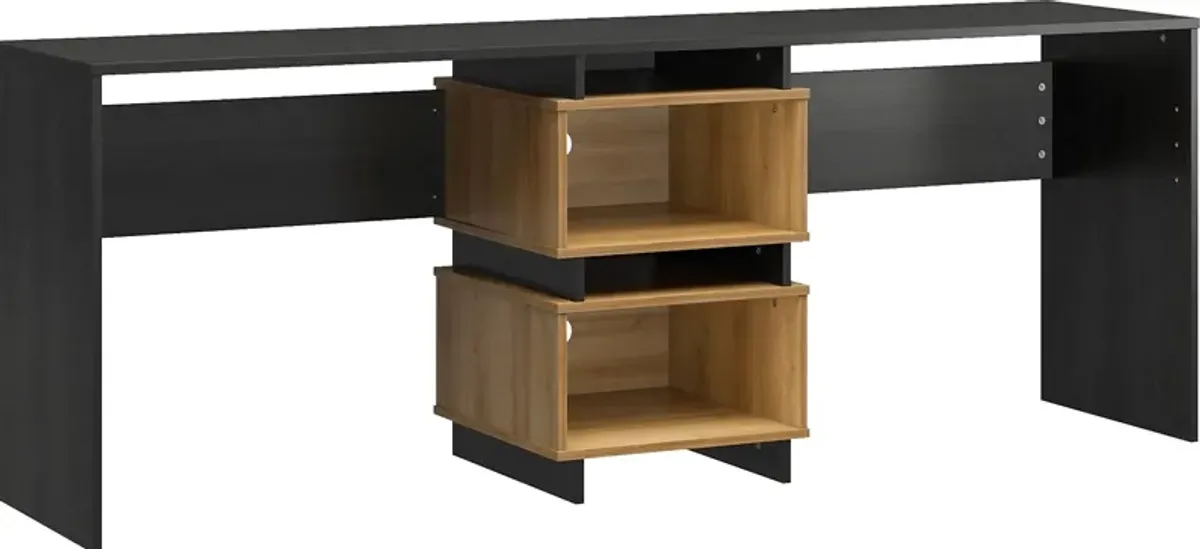 Lonake Black Desk