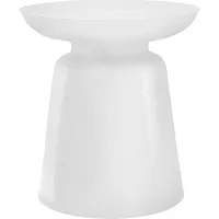 Woodbrier White Accent Table