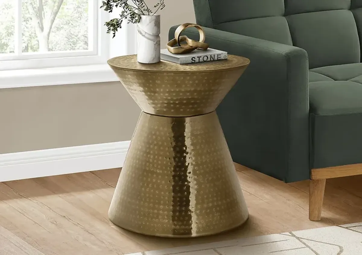 Sperra Gold Accent Table