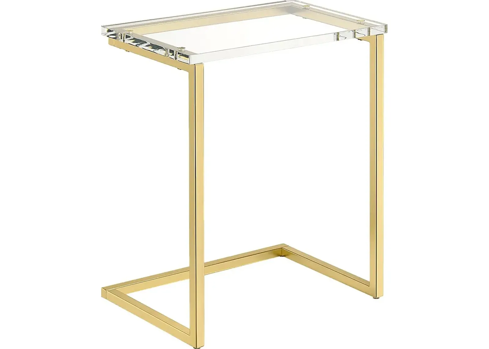 Carolann Clear Accent Table