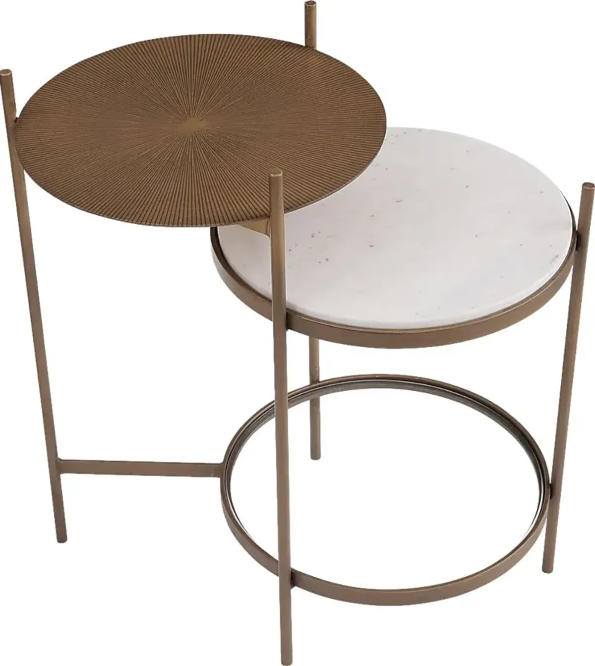 Santiam Gold Accent Table