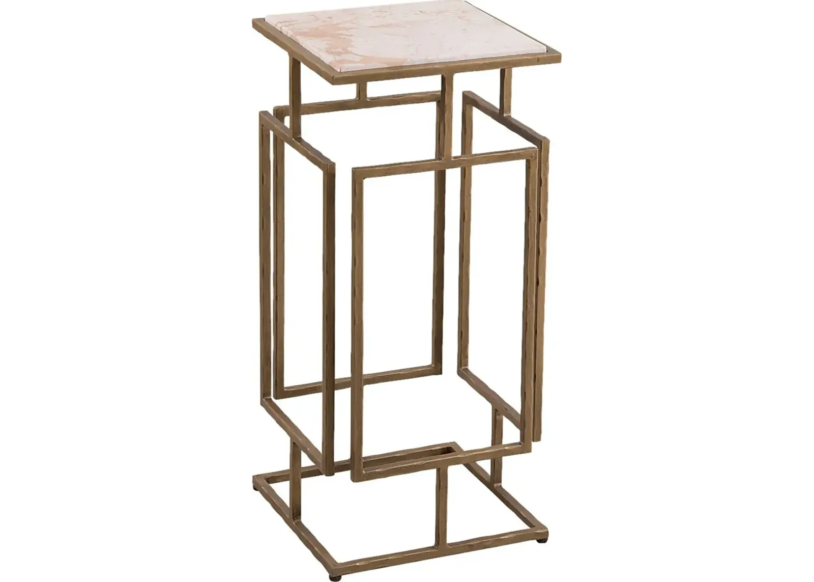 Shakemill Brass Accent Table