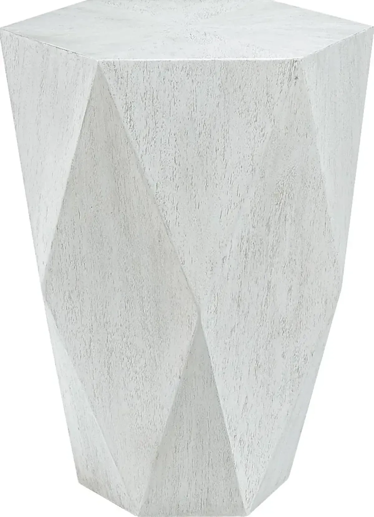 Scioto White Accent Table