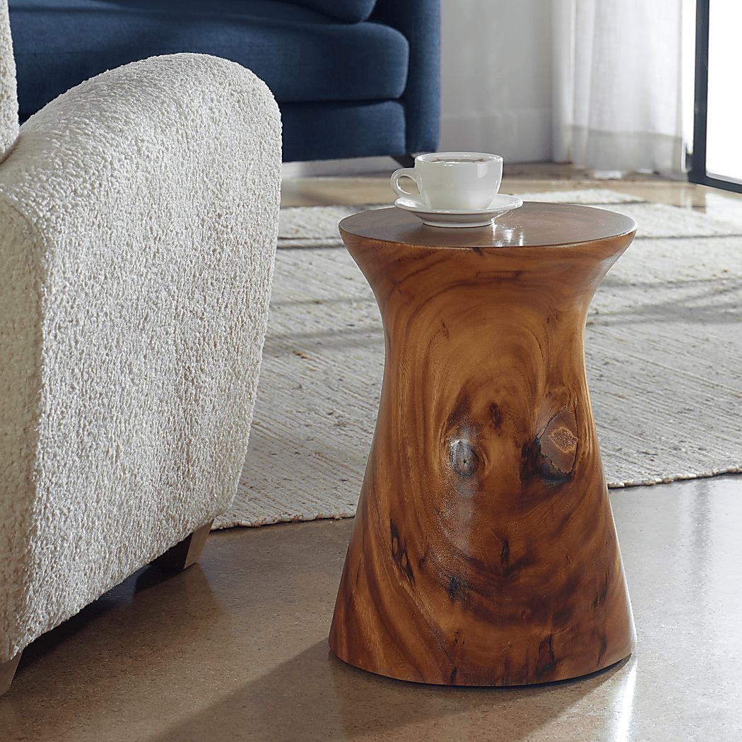 Chryse Natural Accent Table