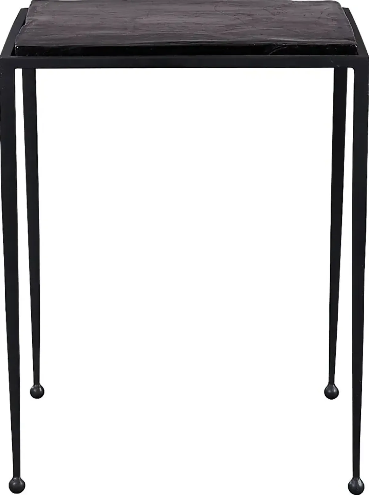 Kount Black Accent Table