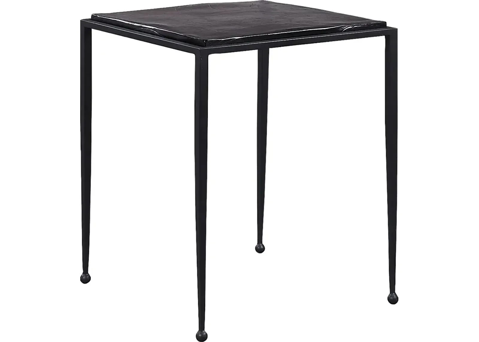 Kount Black Accent Table