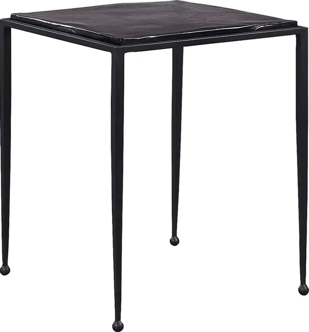 Kount Black Accent Table