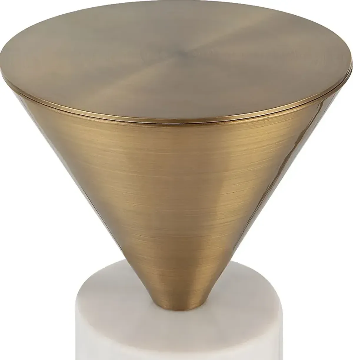 Geldus Brass Accent Table