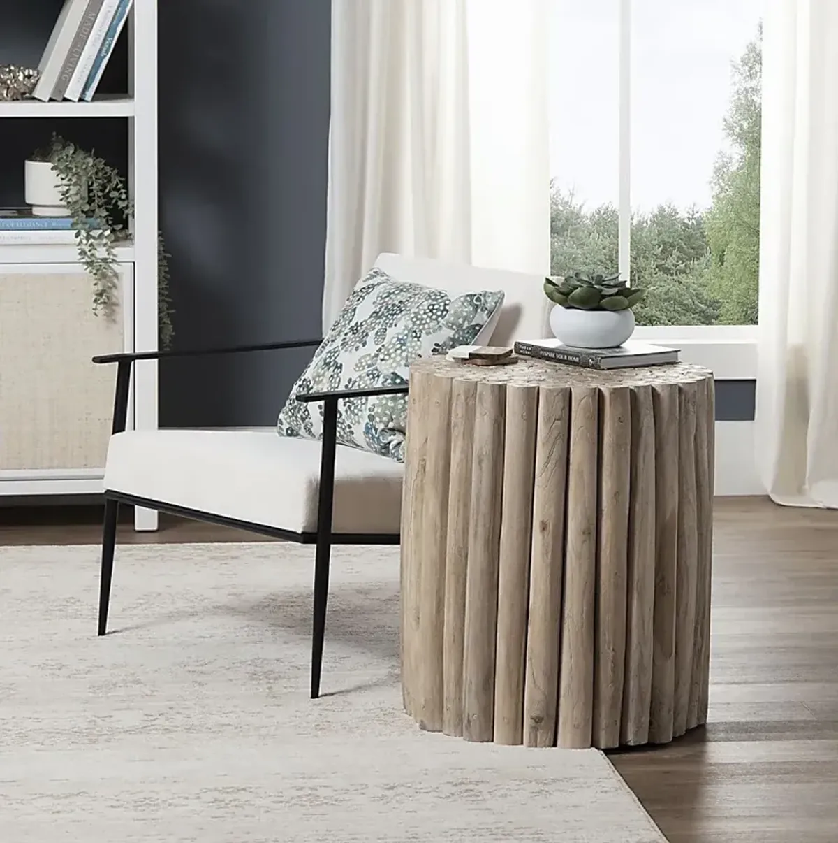 Gethsemene Natural Accent Table