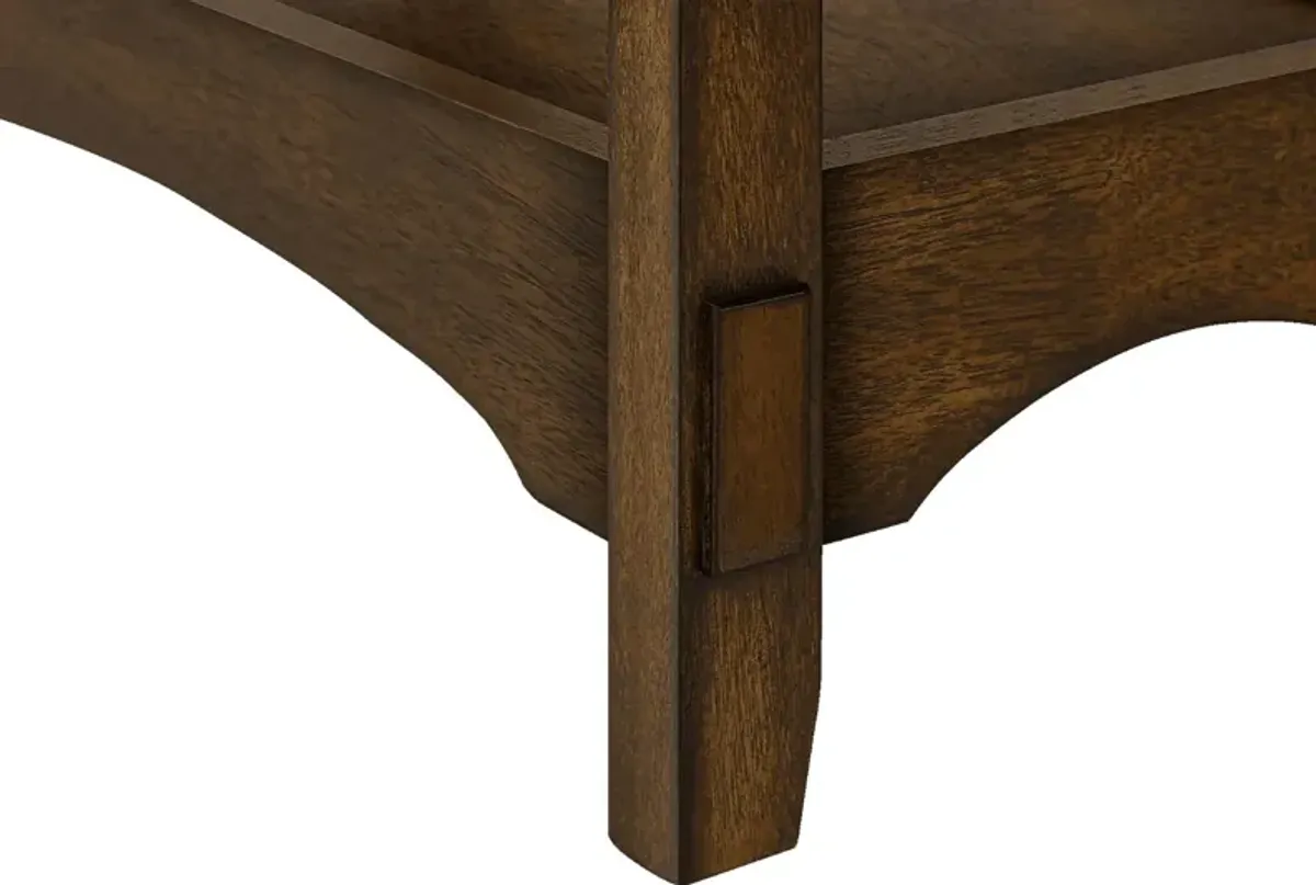 Yonview Walnut Accent Table