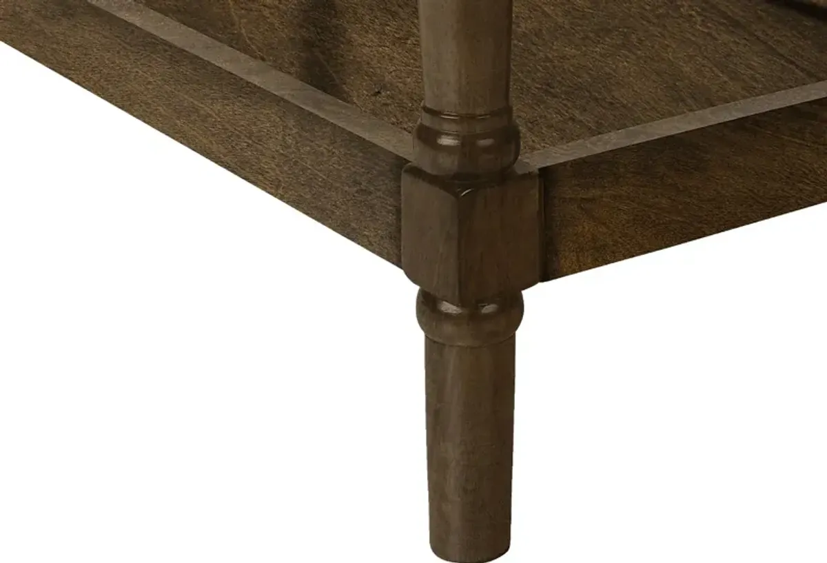 Wilrob Espresso Accent Table