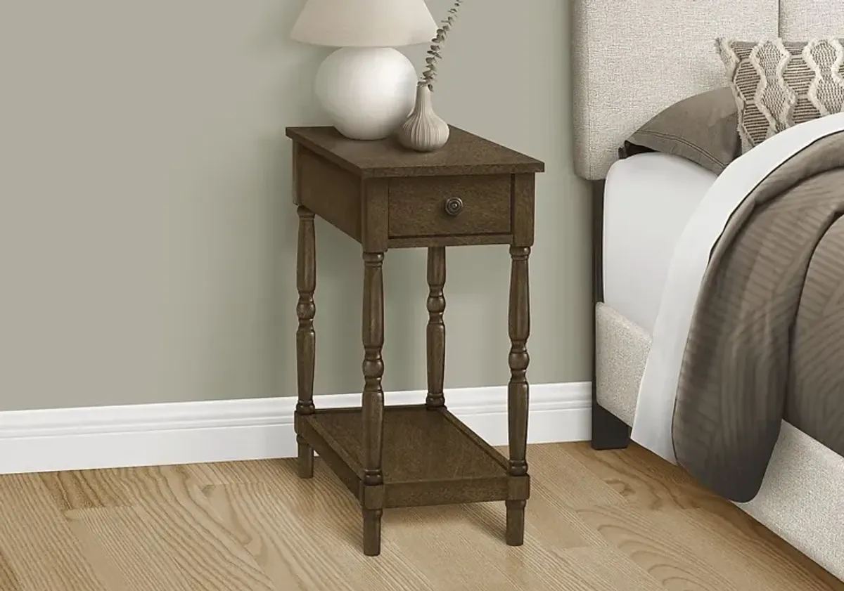 Wilrob Espresso Accent Table